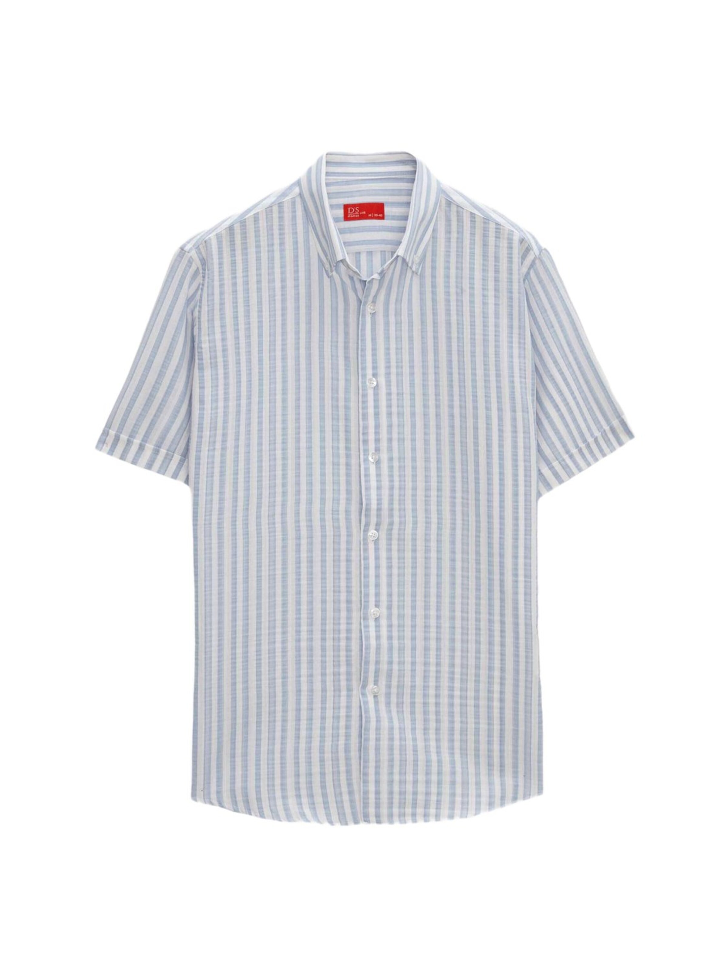 D’S Damat Shirt in Blauw: voorkant