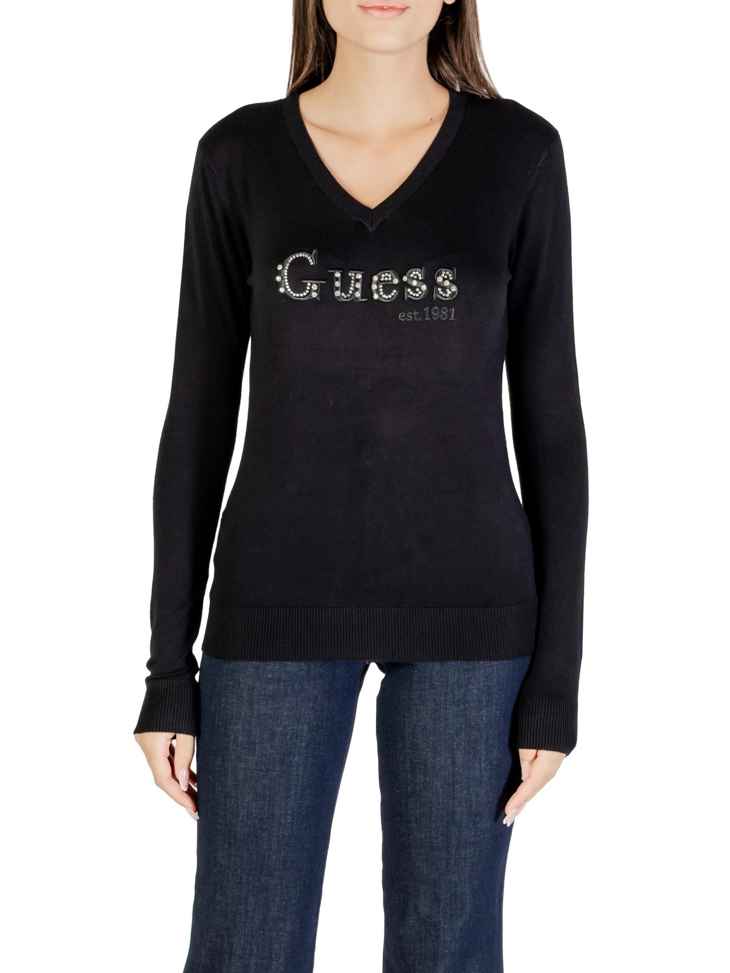 GUESS Pullover‌‌‌‌ in Schwarz: Vorderseite