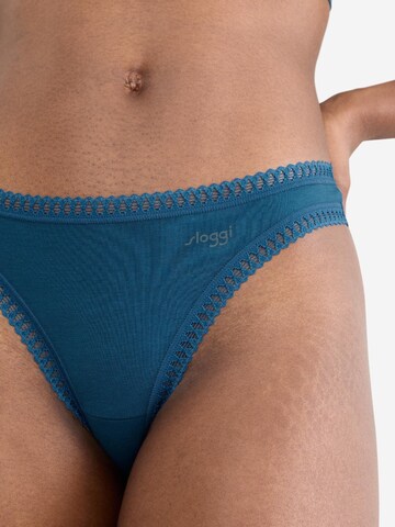SLOGGI String 'GO Crush' in Blauw
