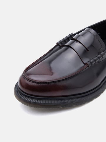 Dr. Martens Mocassins 'Mayfare' in Rood