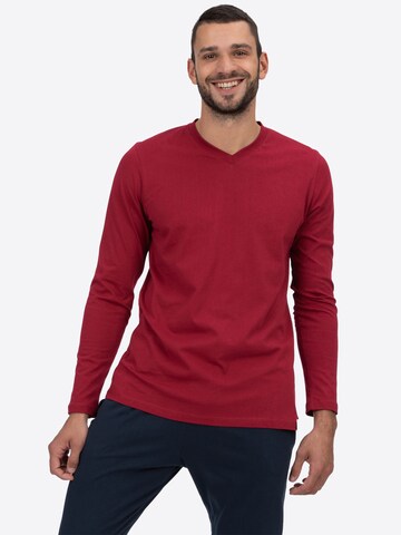 Haasis Bodywear Sweatshirt in Red