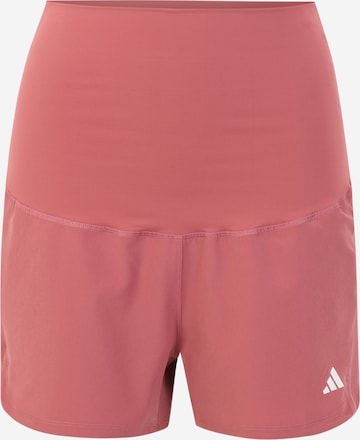 ADIDAS PERFORMANCE Sportshorts 'Pacer Aeroready Train Essentials ' in Pink: predná strana