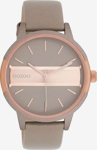 OOZOO Analog Watch in Grey: front