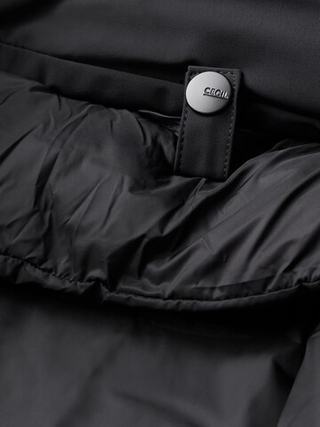 Manteau mi-saison CECIL en noir