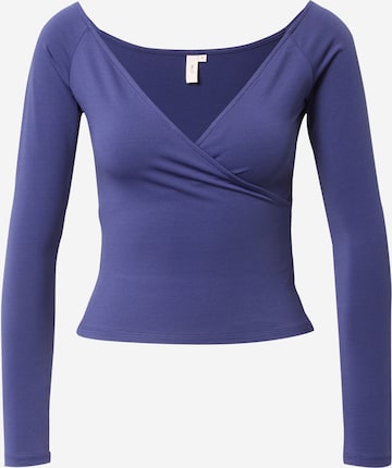 NLY by Nelly Shirt in Blauw: voorkant