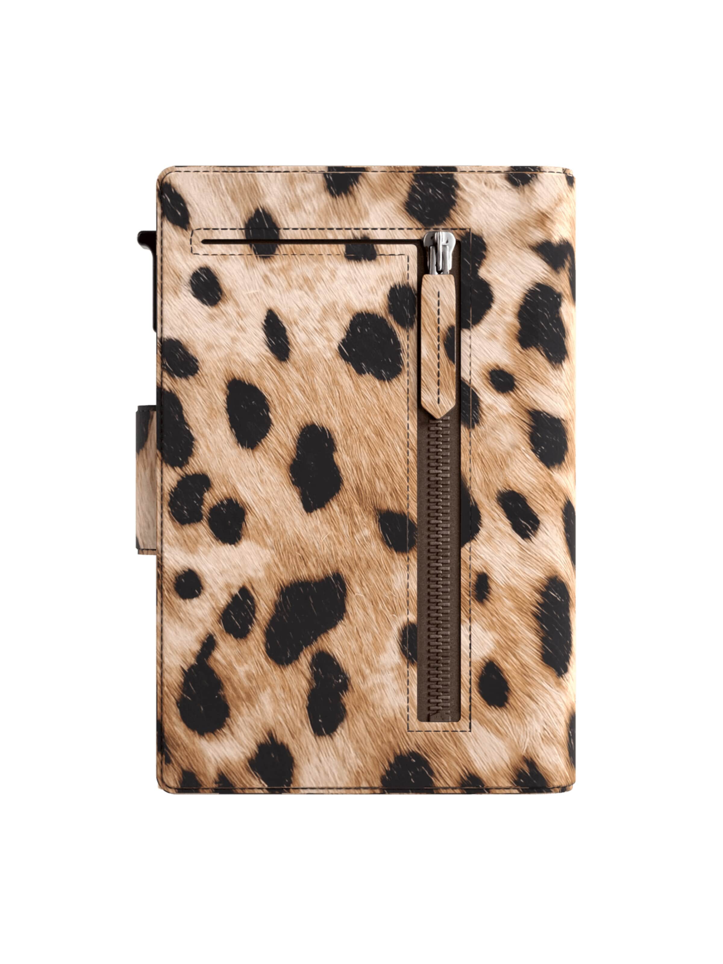 Prowallet Wallet 'Pasjeshouder Plus Leopard' in Beige