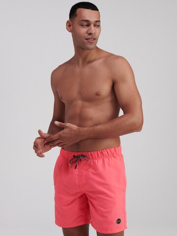 Shorts de bain Shiwi en rose : devant