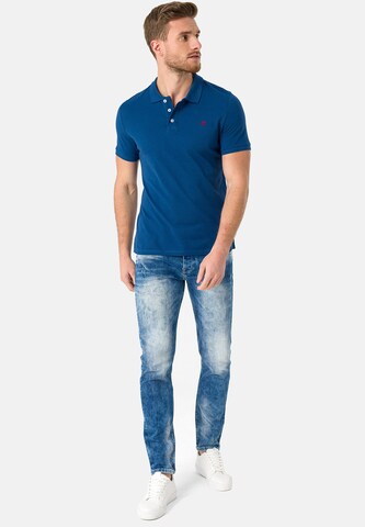Sir Raymond Tailor Poloshirt 'Wheaton' in Blau