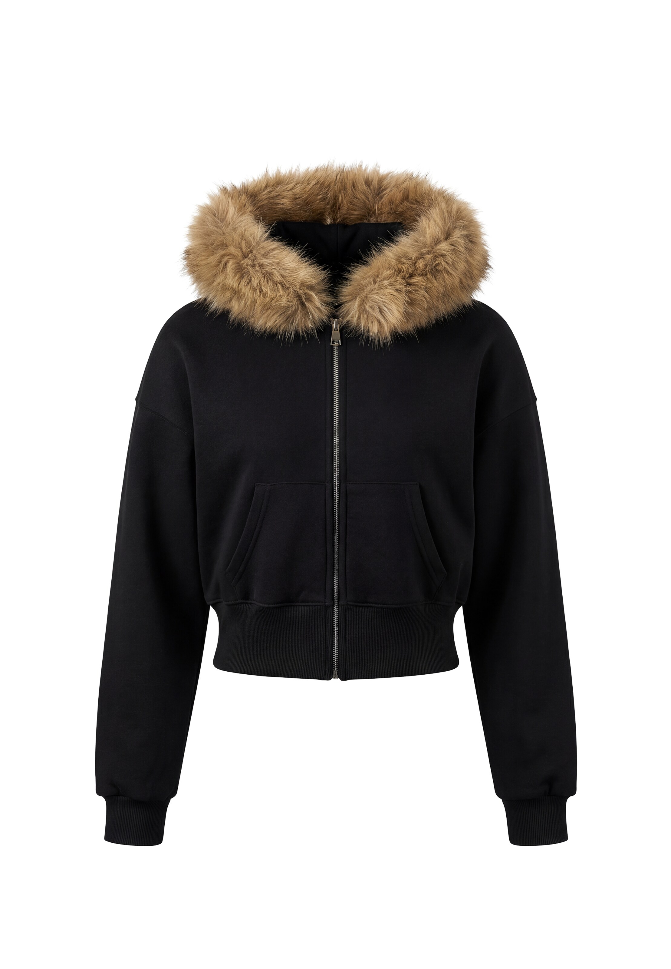 faina - Sudadera en negro: frente