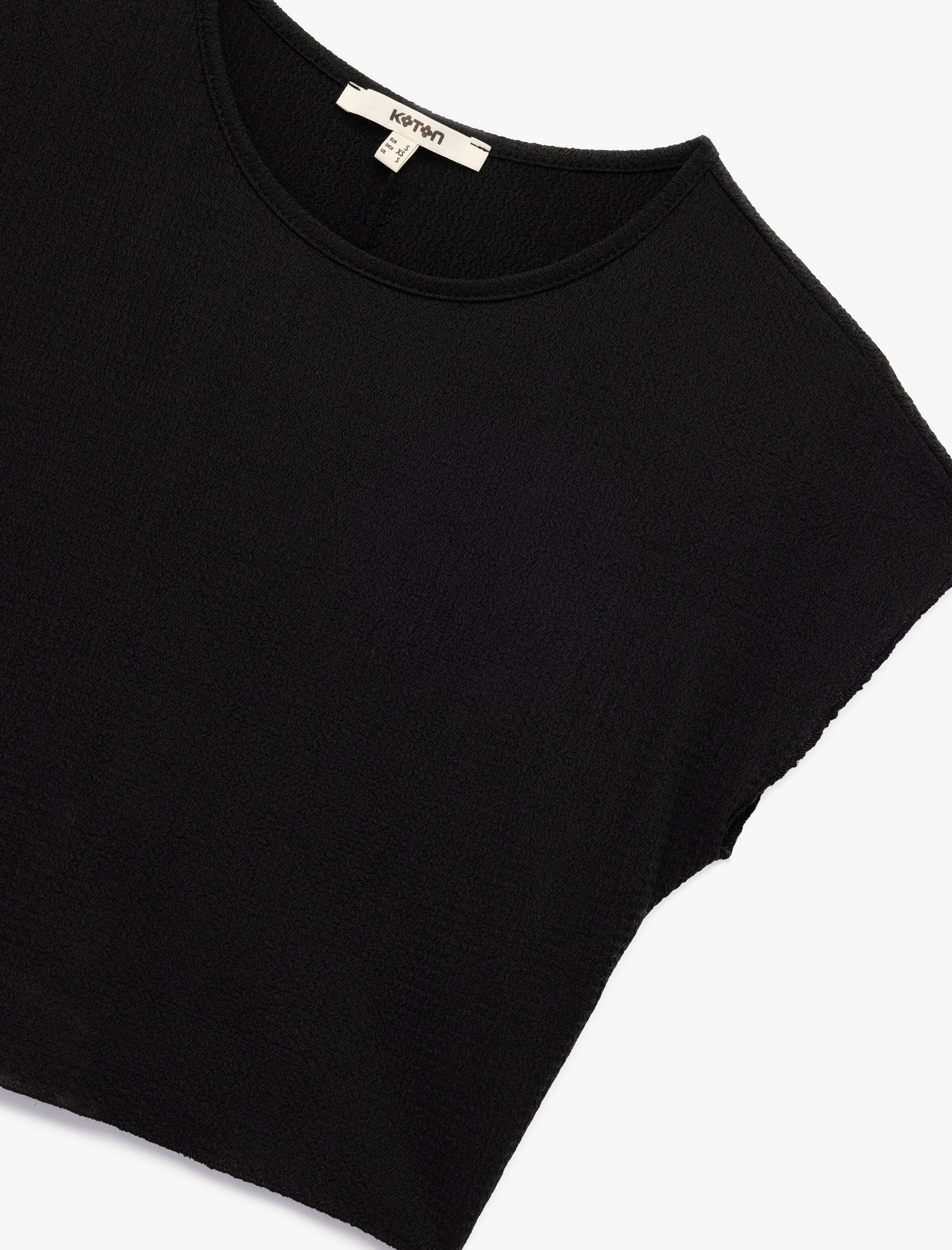 Koton Shirt in Schwarz