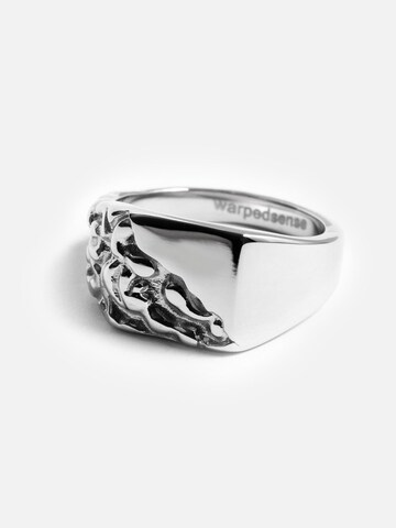 warpedsense Ring 'Bipolar' in Silver
