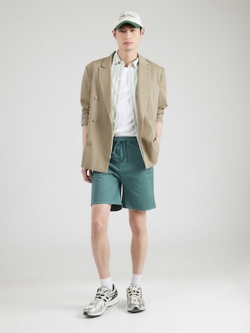 Wide leg Pantaloni 'ROAD ISLAND' de la Kaotiko pe verde