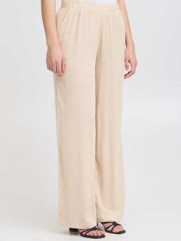 ICHI Loosefit Hose 'ICHMarrakech' in Beige
