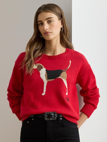 Pullover 'RIEDNEE' di Lauren Ralph Lauren in rosso