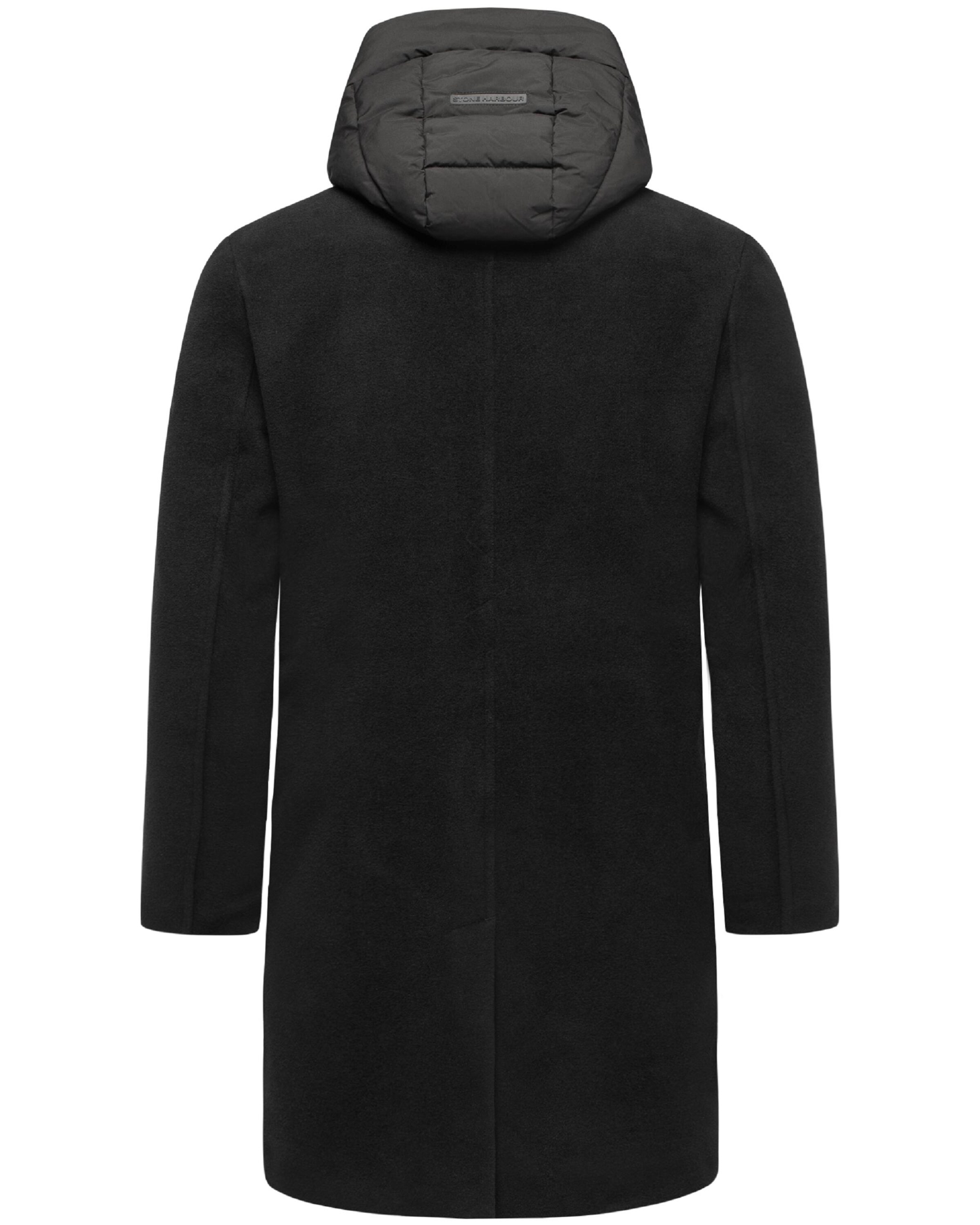STONE HARBOUR Winterjas 'Thiagoo XX' in Zwart