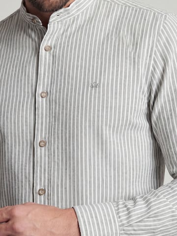 Coupe slim Chemise folklorique 'Kurnau' SPIETH & WENSKY en vert