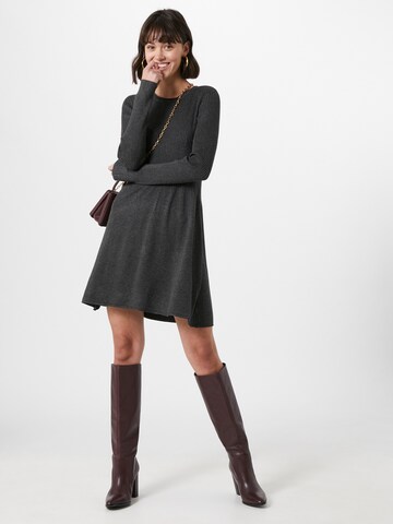 ONLY Knitted dress 'Alma' in Grey