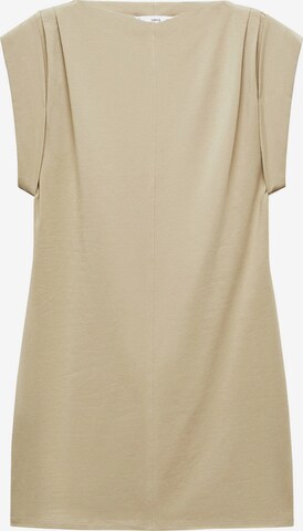 MANGO Dress 'Dates' in Beige: front