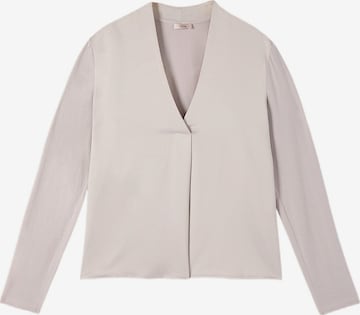 Maglietta di oltre in beige: frontale