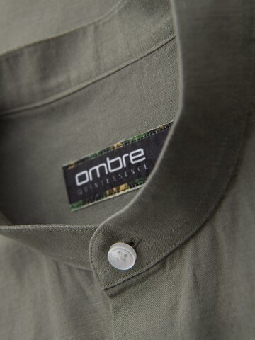 Ombre Comfort fit Button Up Shirt in Green
