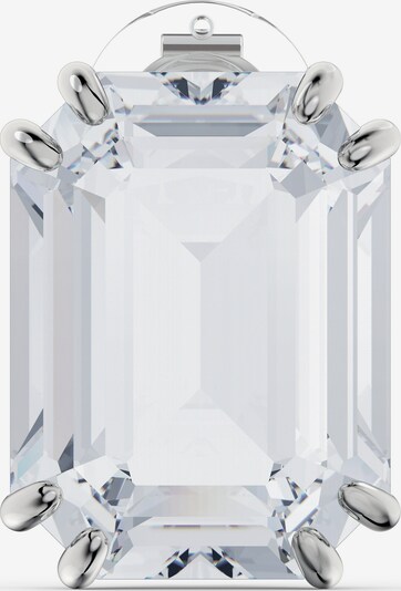 Swarovski Boucles d'oreilles en argent / transparent, Vue avec produit