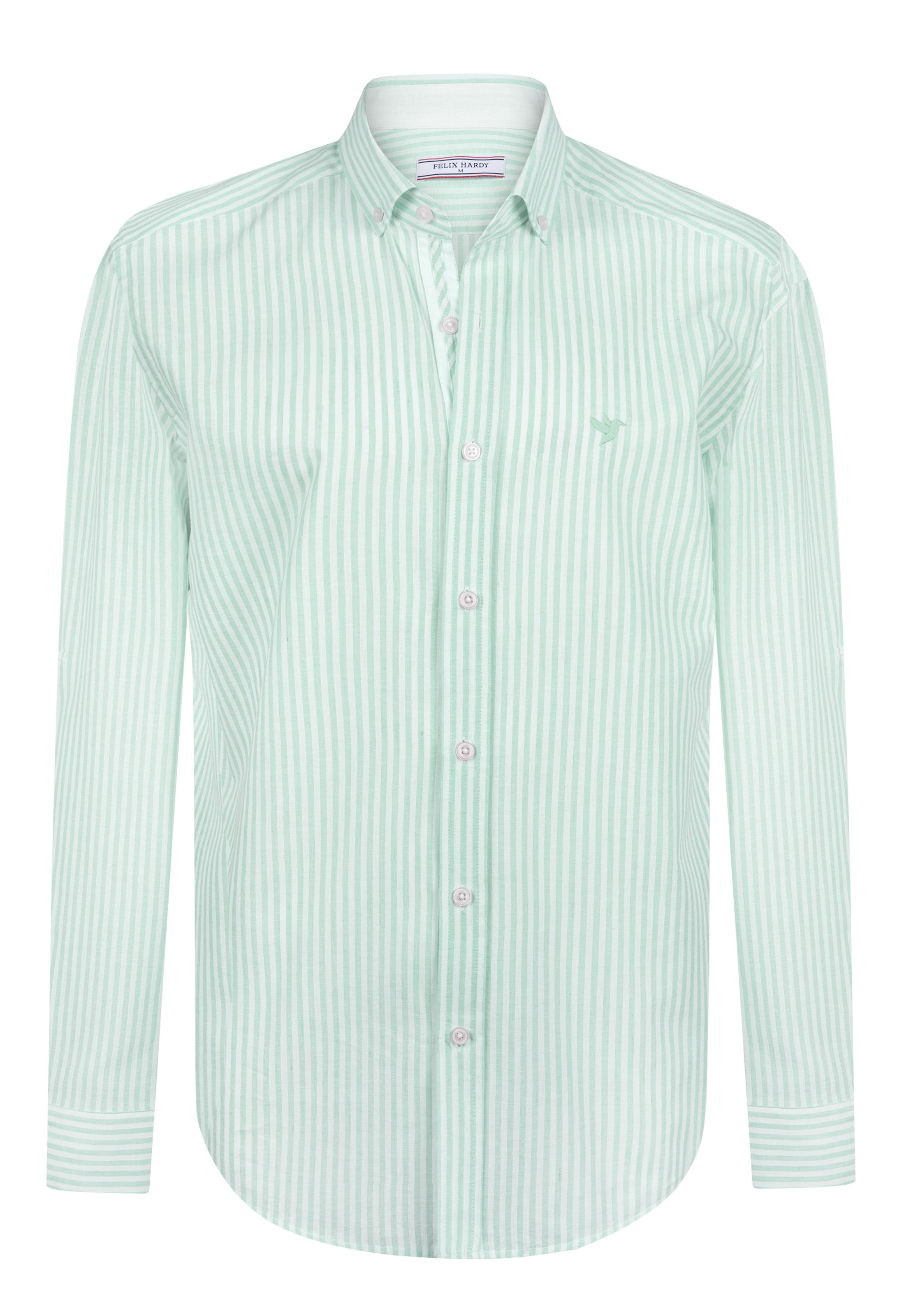 Felix Hardy Regular fit Πουκάμισο σε πράσινο: μπροστά
