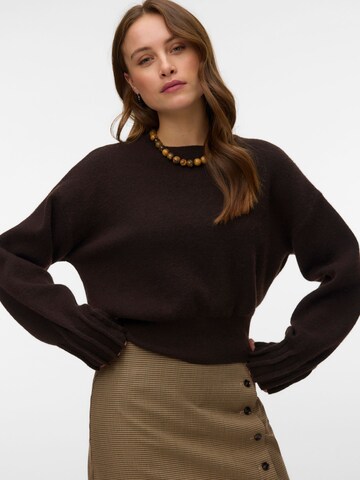 VERO MODA - Jersey en marrón: frente