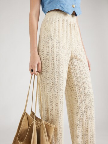 A-VIEW Loose fit Trousers 'Mona' in Beige