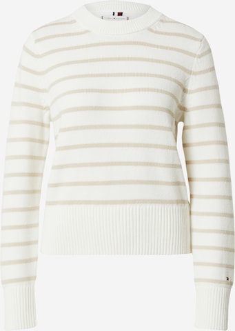 TOMMY HILFIGER Pullover i hvid: forside