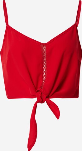ABOUT YOU Top 'Inka' in Rood: voorkant