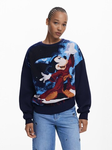 Desigual Tréning póló - kék: elől