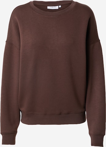MSCH COPENHAGEN Sweatshirt 'Ima' in Brown: front