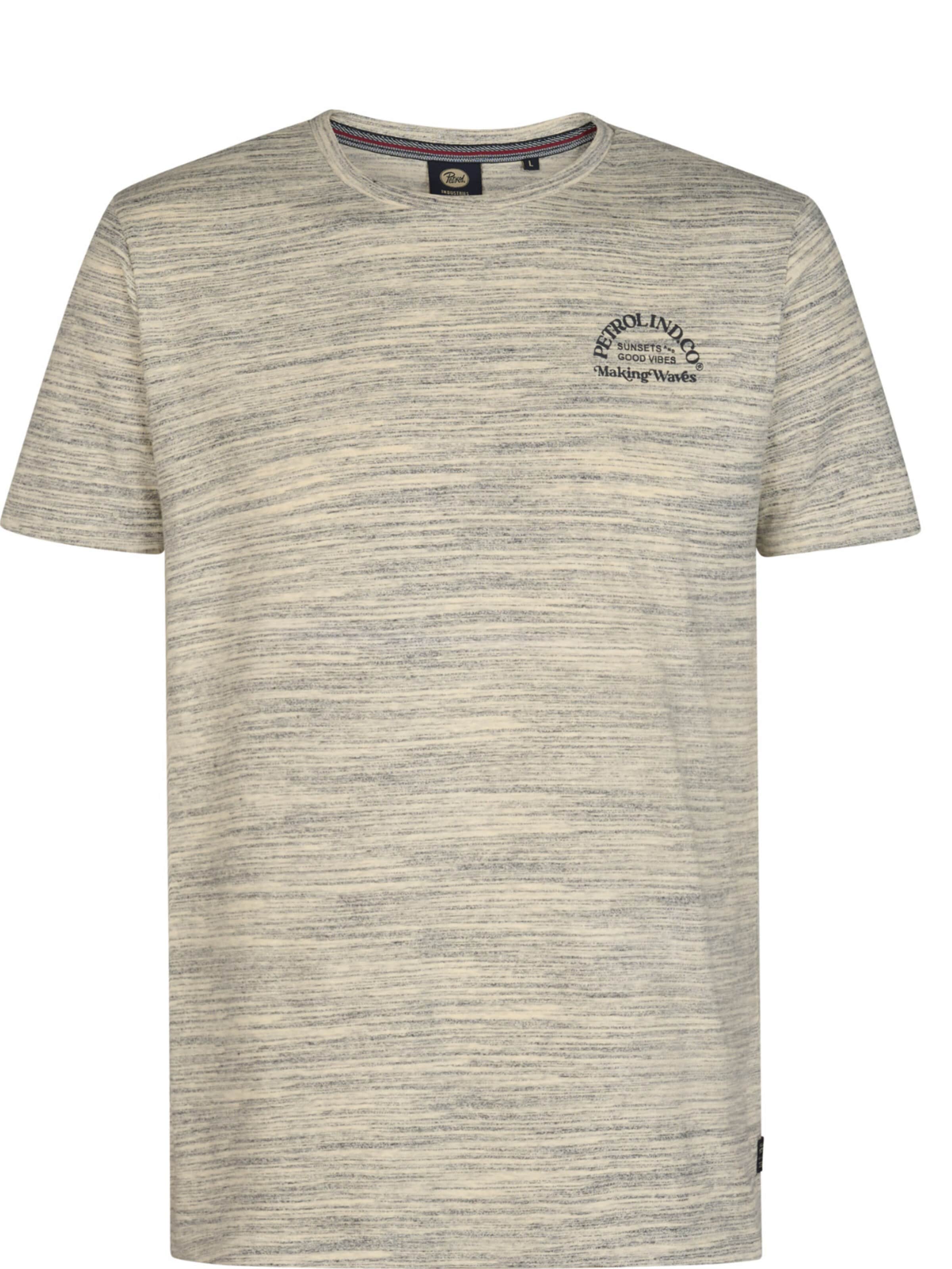 PETROL T-Shirt 'Petrol Industries - Heren t-shirt' en XXL en beige, Vue avec produit
