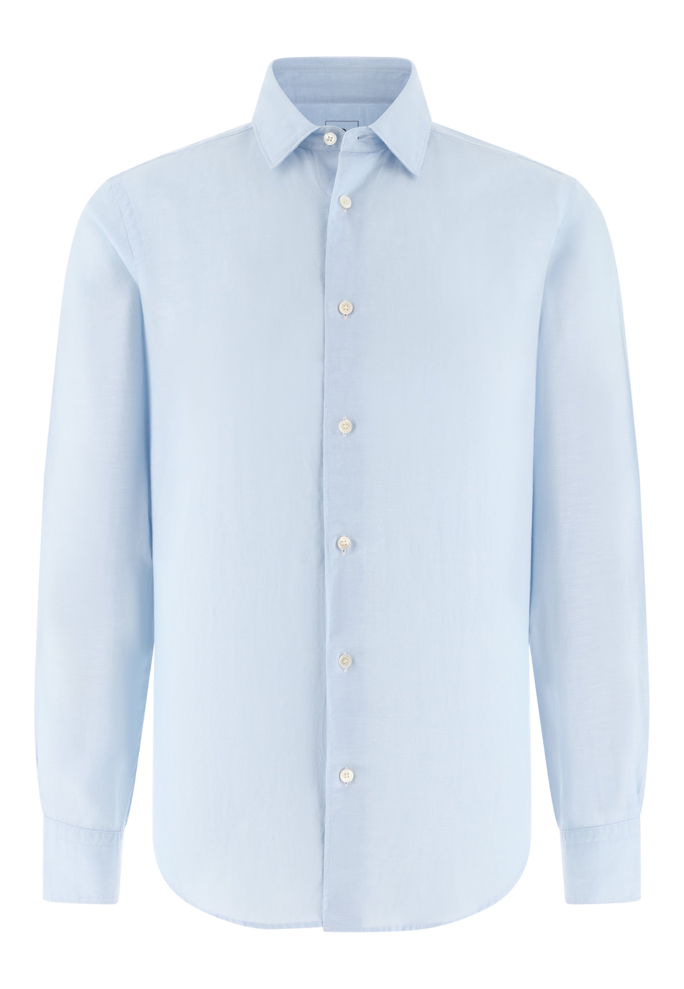 Boggi Milano Regular fit Button Up Shirt in Blue: front