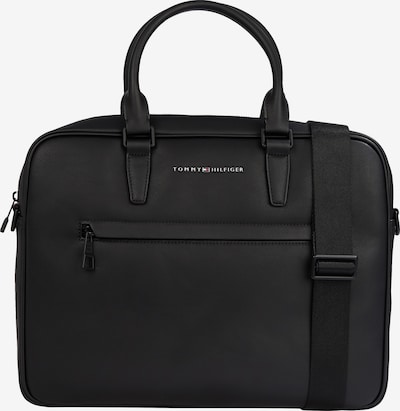TOMMY HILFIGER Laptoptasche in navy / feuerrot / schwarz / silber, Produktansicht