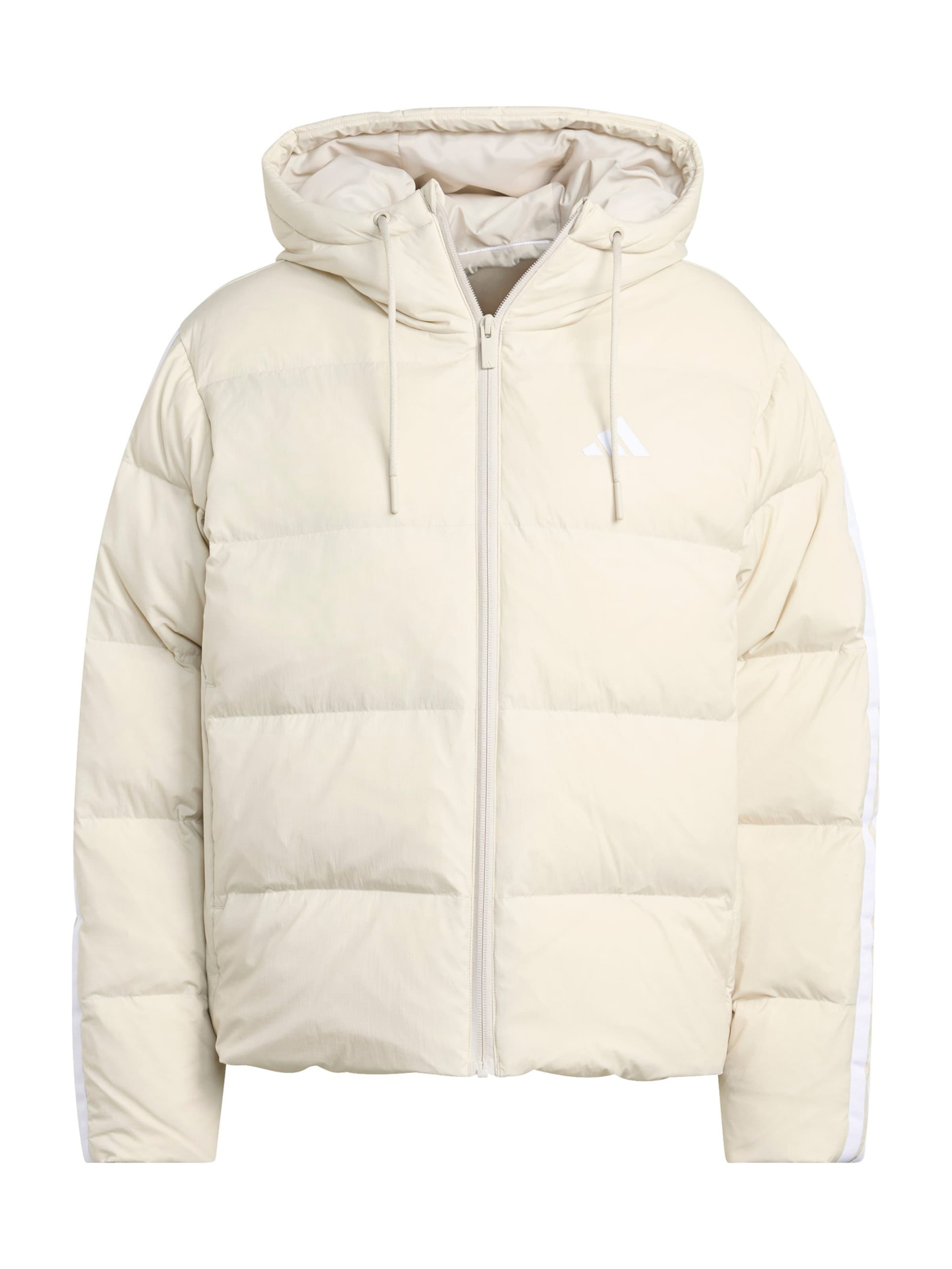 Veste outdoor 'ESS' ADIDAS SPORTSWEAR en beige : devant