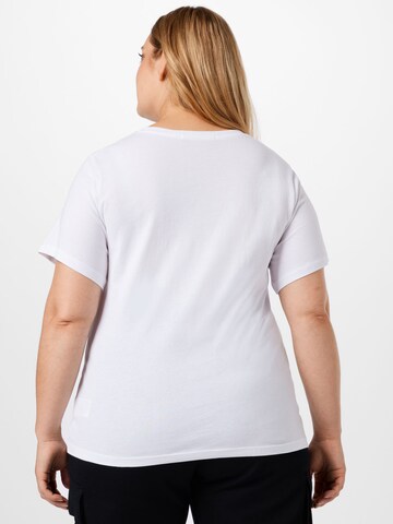 Tricou de la Calvin Klein Jeans Curve pe alb