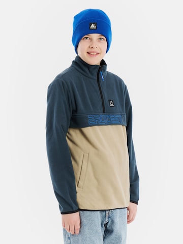 PROTEST Athletic Sweater 'PRTSkylar JR' in Blue