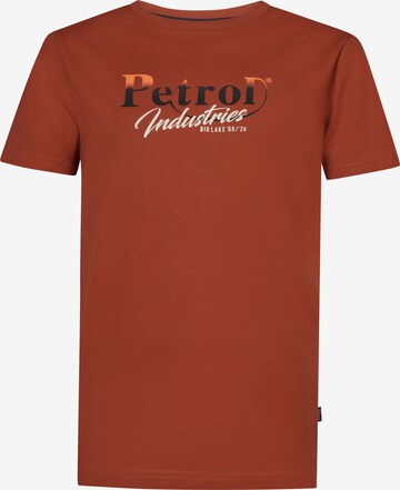 Petrol Industries Shirt 'Akhlut' in Brown: front