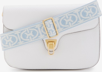 Coccinelle Crossbody Bag in White: front