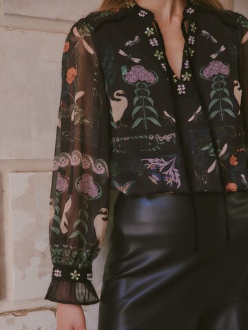 Camicia da donna di love & roses in nero