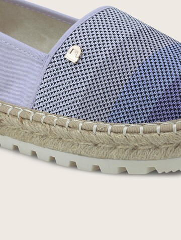 Espadrilles TOM TAILOR DENIM en bleu