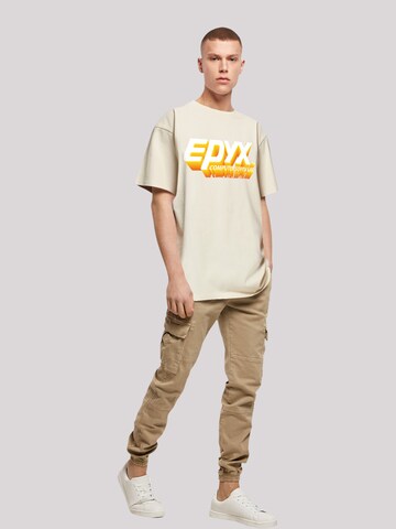 T-Shirt 'EPYX' F4NT4STIC en beige