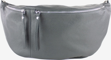 lePelou Gürteltasche 'CLARA' in Grau: Vorderseite