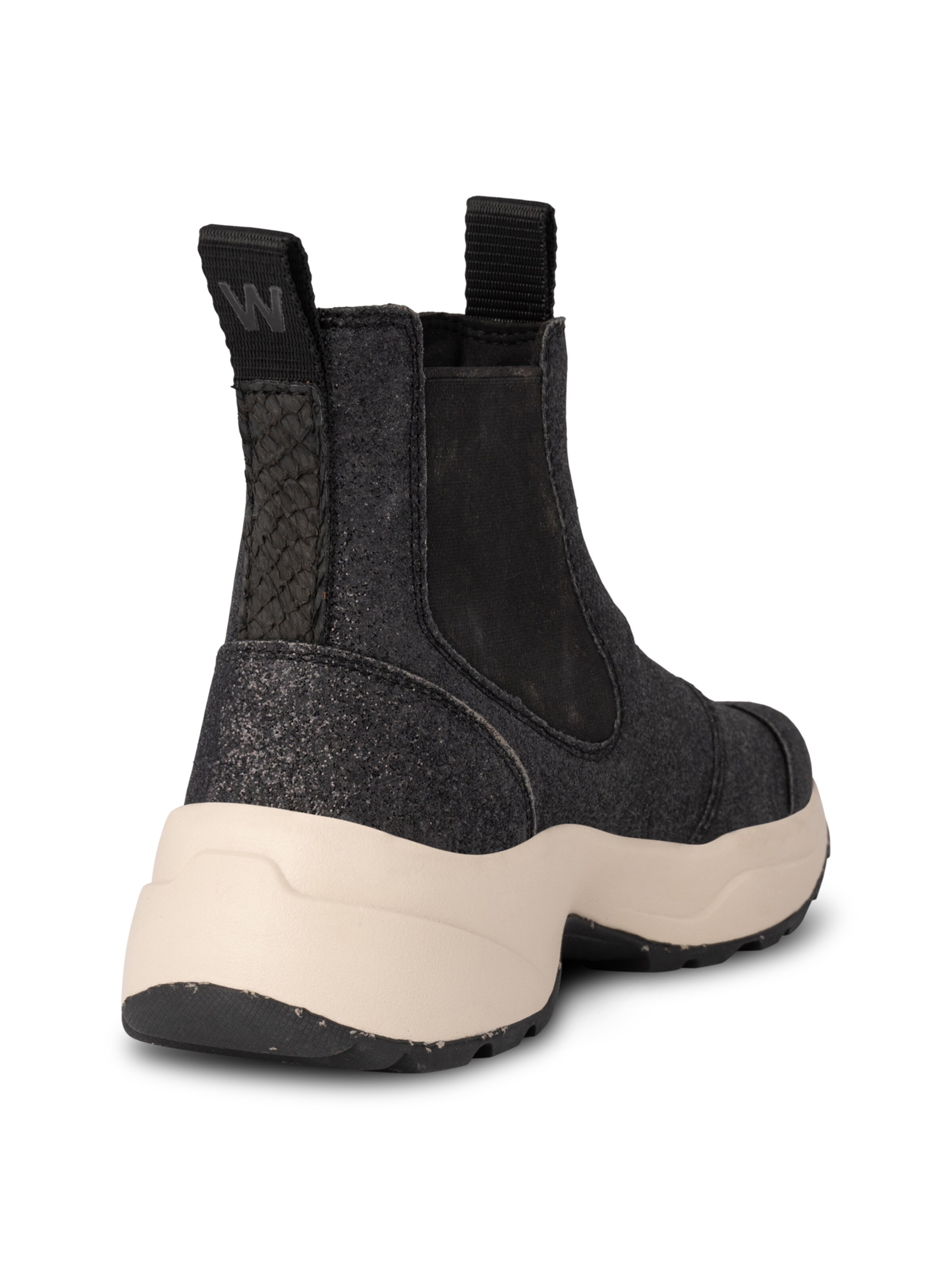 WODEN Chelsea Boots 'Silje' i sort