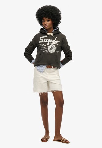 Superdry Sweatshirt 'Band Merch' in Zwart
