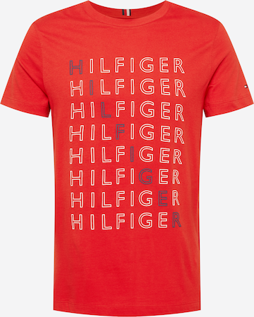 TOMMY HILFIGER Shirt in Red: front