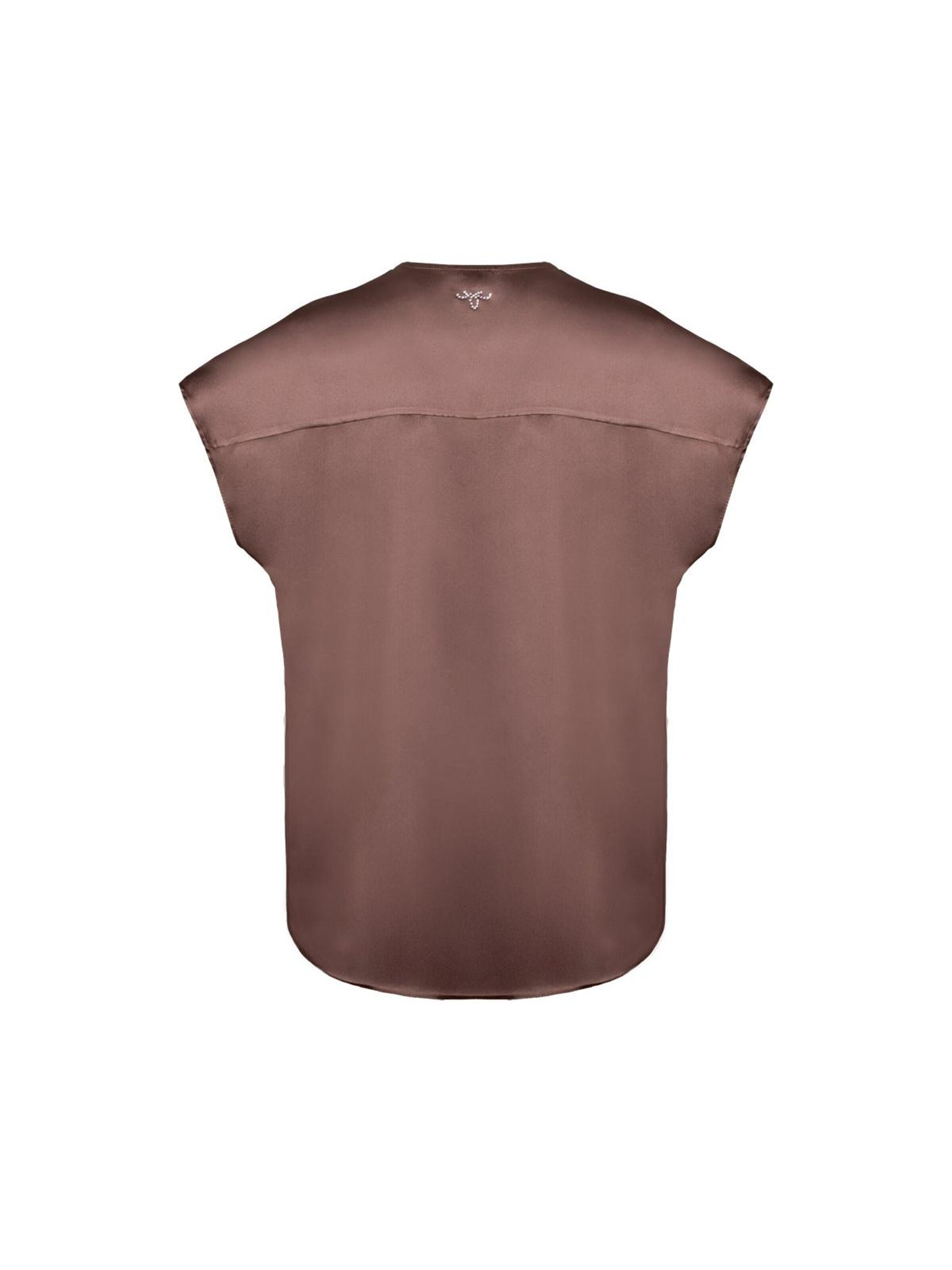 Chemisier SILK & CASHMERE en marron