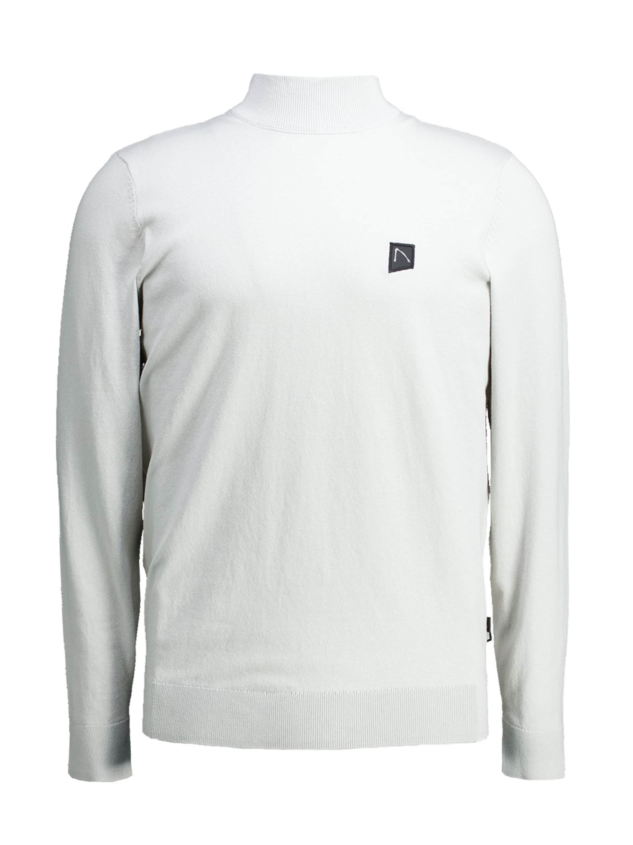 CHASIN' Pullover 'Ard Mock' in Weiß: Vorderseite