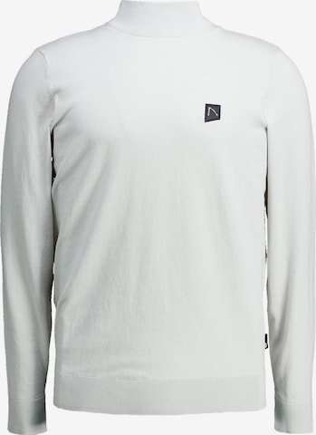 Pull-over 'Ard Mock' CHASIN' en blanc : devant